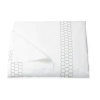 Parures de lit en coton 100% de haute qualité avec broderie nid d'abeille, rayures, housses de couette pour hôtel, ensembles de literie