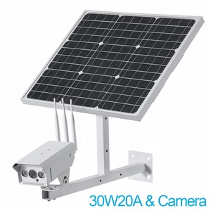 Máy Quay IP 30W Pin Lithium DC12V Năng Lượng Mặt Trời Dùng Cho Máy Quay An Ninh CCTV Năng Lượng Mặt Trời Thẻ SIM WI-FI Không Dây 4G - Product Image 4