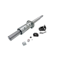Prix usine Double écrous 3206 jeu de vis à billes avec longueur 550mm 700mm 1000mm C7 vis et roulement à billes pour Kit de routeur CNC