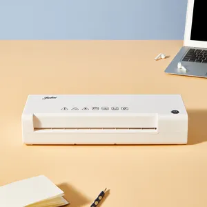 A4 Laminator, Lamini maschine 2 Rollens ystem für das Home Office oder die Schule Geeignet für die Verwendung mit Fotos