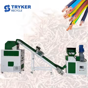 Máquina de reciclaje de trituradora de granulador de alambre nueva y usada Mercado de China para motor de procesamiento de aluminio <span class=keywords><strong>como</strong></span> componente central - Product Image 1