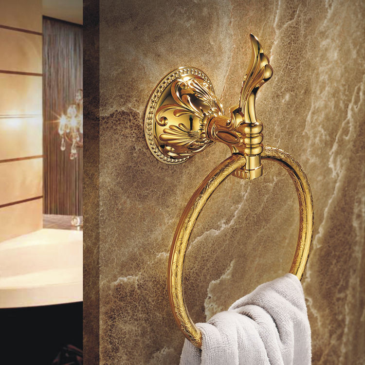 Anneau porte-serviette rond