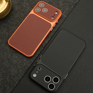 Étui de protection intégral en <span class=keywords><strong>cuir</strong></span> à motif tressé magnétique tendance pour iPhone 17, 17 Pro <span class=keywords><strong>Max</strong></span>, 16, 15, 14 - Product Image 3