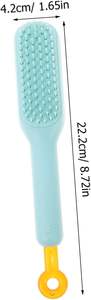 Popular Quick Easy Clean Detangler Hairbrush Retractable Comb TPEE <b>Hair</b> Remover <b>Brush</b> <b>Self</b> <b>Cleaning</b> <b>Hair</b> <b>Brush</b> for Women - Product Image 3