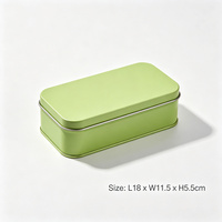 Boîte à gâteaux et biscuits rectangulaire en fer écologique multicolore, boîte cadeau durable en fer blanc pour biscuits, vente en gros d'usine OEM