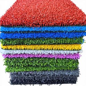 <span class=keywords><strong>Gazon</strong></span> artificiel bleu sur mesure, tapis synthétique haute densité pour affichage commercial et événements - Product Image 2