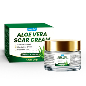 Crema Corporal Natural de Aloe Vera para Cicatrices, Reduce Efectivamente las Marcas de Acné, Estrías y Cicatrices Antiguas, Nutre y Calma la Piel Dañada - Product Image 1