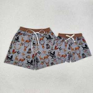 Abbigliamento Coordinato per Famiglia, Costume da Bagno Mimetico per Caccia al Cervo, Pantaloncini per <span class=keywords><strong>Papà</strong></span> e Bambino - Product Image 2
