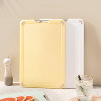 Planche à découper de cuisine de fruits de viande épaisse antidérapante Schneidebrett planche à découper en plastique sans Bpa avec poignée