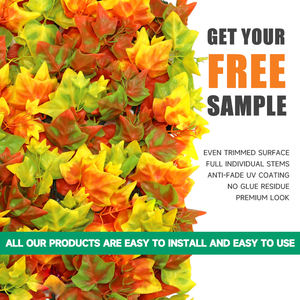 Panneaux de <span class=keywords><strong>haie</strong></span> artificielle en buis, fond vert, résistants aux UV, mur végétal décoratif <span class=keywords><strong>pour</strong></span> clôture extérieure - Product Image 2