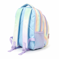 Sac à dos scolaire pour enfants personnalisé en PU avec fermeture éclair, léger, dessin animé, OEM ODM