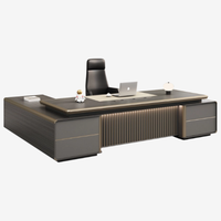 Nouveau bureau convertible extensible moderne pour appartements, bureaux à domicile, hôtels - Panneau en bois massif, usage commercial