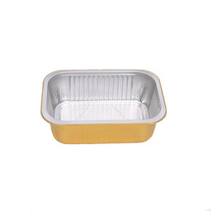YOUXUAN <span class=keywords><strong>Sartenes</strong></span> Rectangulares De Papel Aluminio Mini Desechable Papel De Aluminio Pie Pan Recipiente De Comida Para Llevar - Product Image 6