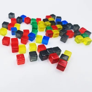 Cube en plastique de 8mm prix moins cher pièces de jeu de 10mm vente en gros