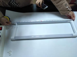 Tube LED en forme de U T8, 4 pieds, 22W, 5000K, lumière du jour, corps en aluminium, IP44, usage commercial et bureautique - Product Image 3