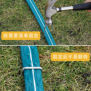 DD2946 Rociador Soaker Manguera Camas de jardín Ahorro de agua Césped Goteo Niebla Spray Riego Manguera de riego con estacas de manguera - Product Image 3
