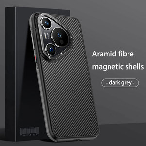 Laudtec Sjk853 Funda de teléfono de fibra de aramida ligera y delgada ultrafina <span class=keywords><strong>a</strong></span> prueba de golpes para Huawei Pura <span class=keywords><strong>70</strong></span> Pro Ultra - Product Image 1