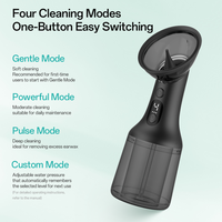 Nettoyeur d'oreilles électrique professionnel rechargeable Type-C, capacité 200 ml, 4 modes de nettoyage, pour éliminer le cérumen