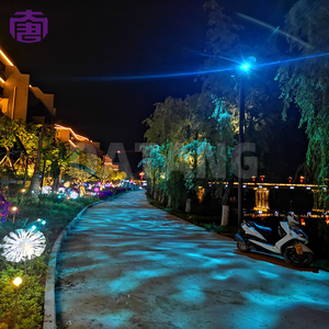 ไฟฉายโปรเจคเตอร์ลายคลื่นน้ำสำหรับงานตกแต่งภูมิทัศน์เชิงพาณิชย์ สวนสนุก งานอีเว้นท์ และเอฟเฟกต์ผนังภายนอกอาคาร - Product Image 3