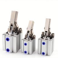 Cylindre pneumatique personnalisé en acier inoxydable série ALC, pièces de cylindre de serrage à levier, type universel