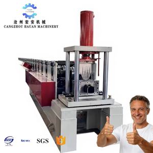 Máquina de Conformado Automática de Precisión con Control PLC para Puertas Enrollables, Riel Colgante Especial de 1220 mm de Ancho de Alimentación para Tejas de Acero - Product Image 1