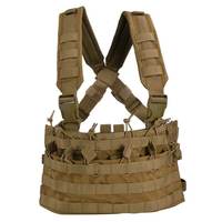 Gilet tactique d'assaut avec poches multiples, système MOLLE, motif Multicam