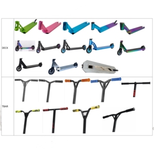 Patinette cascadeuse arc-en-ciel Pro pour enfants et adultes, Scooter à rayures complet en aluminium, niveau d'entrée <span class=keywords><strong>Freestyle</strong></span> Kick - Product Image 6