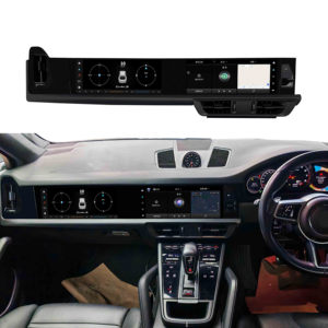 Estéreo para Auto con Pantalla Dual de 12.3 Pulgadas, Reproductor de DVD con Sistema Android para Porsche Cayenne 2018-2023 (Volante a la Derecha), Mantiene el Sistema OEM - Product Image 1
