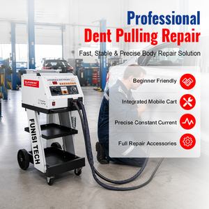 21KVA Auto Body Dent <b>Puller</b> Spot Welder Sheet Metal Repair Spotter Welding Machine With Cart for Automotive Collision Repair - Product Image 1