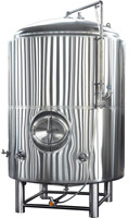 Équipement de brassage de bière de grande capacité 50hl, équipement de brasserie commerciale avec cuves de fermentation