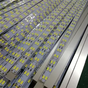 하드 led 스트립 라이트 바 SMD2835 led 바 라이트 스트립 5630 도트없는 led 선형 조명 캐비닛 보석 사무실