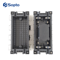 Horizontal Fiber Closure 12/24/48/72/96/144/288 Cores FTTH 2 in 2 Out Splice Enclosures Equipment
