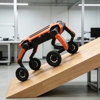 Robot quadrupède sur roues pour inspection W1