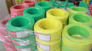 사용자 정의 빨강 노랑 녹색 파랑 WDZ BYJ 2 5mm 단일 코어 저 연기 할로겐 프리 전원 케이블 및 PVC 외장이있는 전선 - Product Image 6