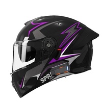 Casco de Motocicleta Portátil para Conducir a Precio de Mayoreo con Bluetooth y Luces Traseras LED Inteligentes Fabricante de Cascos para Motocicleta