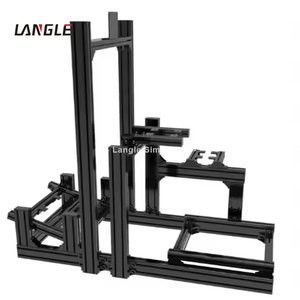 <span class=keywords><strong>Langle</strong></span> Offres Spéciales Supports de Moniteur Simples et Triples en Alliage d'Aluminium 4080 pour Équipements de Jeu, Simulateurs de Course et Cockpits - Product Image 5