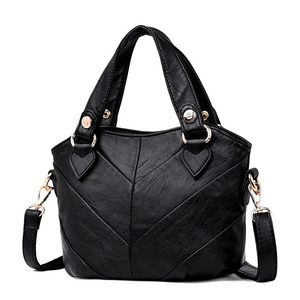 Wholesale Simple Shopping Bag Texture Handbag Women's Large Capacity Single Shoulder Diagonal <b>Tote</b> Bag New Women Bags - Product Image 6