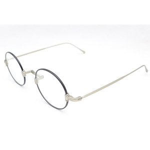 Monturas de Gafas Redondas de Metal Unisex, Montura Completa, Ligeras, para Uso Diario y Lectura - Product Image 1