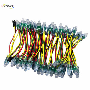 야외 크리스마스 트리 마가 트리 <span class=keywords><strong>WS2811</strong></span> 12V 12MM RGB 총알 모듈 노드 문자열 Led 픽셀 조명 - Product Image 6