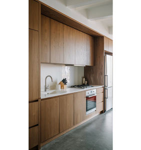 特注黒クルミ無垢材両開き漆仕上げサイドボード クラシックキャビネットデザイン ヴィラプロジェクトソリューション向け - Product Image 2