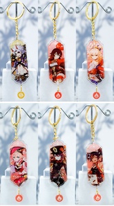 <span class=keywords><strong>Genshin</strong></span>-Llavero de doble capa de alta calidad, llavero acrílico de impacto - Product Image 3