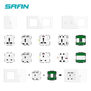 Ổ Cắm Kính PD 18W Cổng Ra Type-C Sạc Nhanh Usb Công Tắc Gắn Tường Anh - Product Image 3
