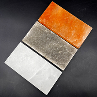 20x10x2.5cm Rose Himalaya Sel Brique Carreaux Artisanat Naturel Optimal pour Spa Massage Sel Salles Himalaya Blanc Sel Bloc