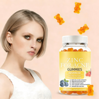 Compléments alimentaires contre l'acné, gommes premium pour éclaircir la peau, booster immunitaire, éliminateur de taches brunes, anti-acné, sans gluten, produit de beauté à base de plantes