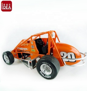 OEMカスタムダイキャストおもちゃフリーホイールミニチュア1:24ダイキャストスプリントカー - Product Image 1