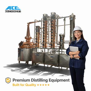 500L Sanitary Stainless Steel Still, Multi-Purpose Destilator for Gin Alcohol Beverage Machinery - Product Image 2