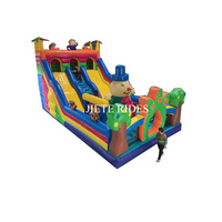 Vente directe d'usine personnalisé intérieur extérieur toboggan gonflable videur toboggan gonflable pour adulte