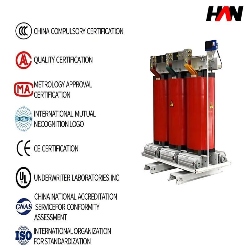 IEEE 2500KVA Dry Type Transformer 6KV 35KV Three Phase Cast Resin ...