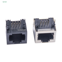 Conector de red de 11 R45 45 ememale onnector etwork Art 10p10c rj50 10p10c SMT RJ45 SMT, conector de red RJ45