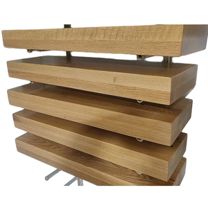 Shangbu gỗ cứng Lumber cầu thang treads màu đỏ/trắng sồi rắn gỗ cầu thang bộ phận và bước - Product Image 2